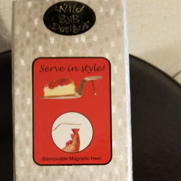 red shoe cake cutting knife new - Picture 3 of 9